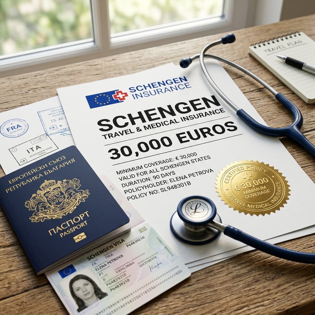 Seguro Médico Schengen €30.000