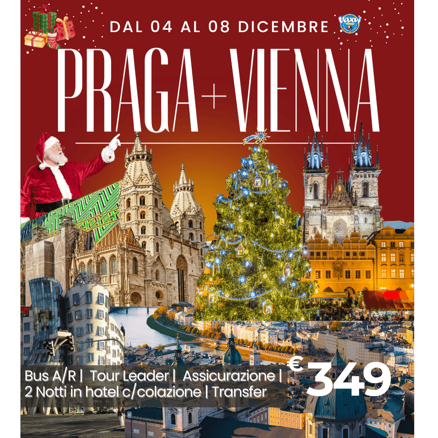 04 al 08 Dicembre: Magie D'Inverno: Praga e Vienna Per L'Immacolata