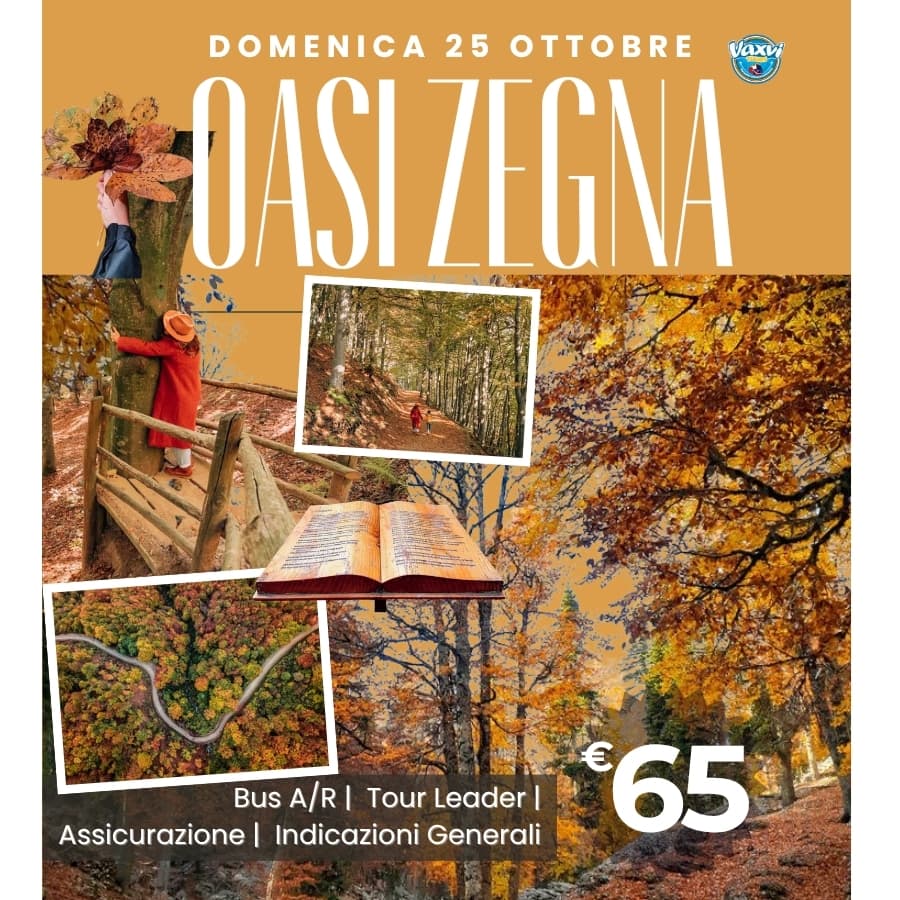 Oasi Zegna e il Meraviglioso Foliage!